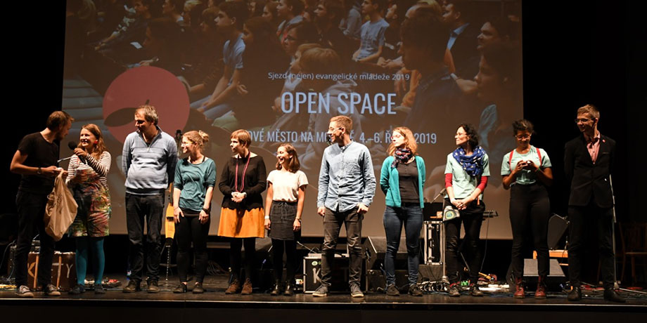 Open Space hieß die Jugendtagung in Tschechien